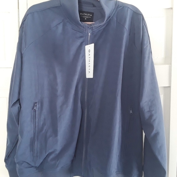 Athleta Brooklyn Bomber Jacket Size 1X - Picture 4 of 11